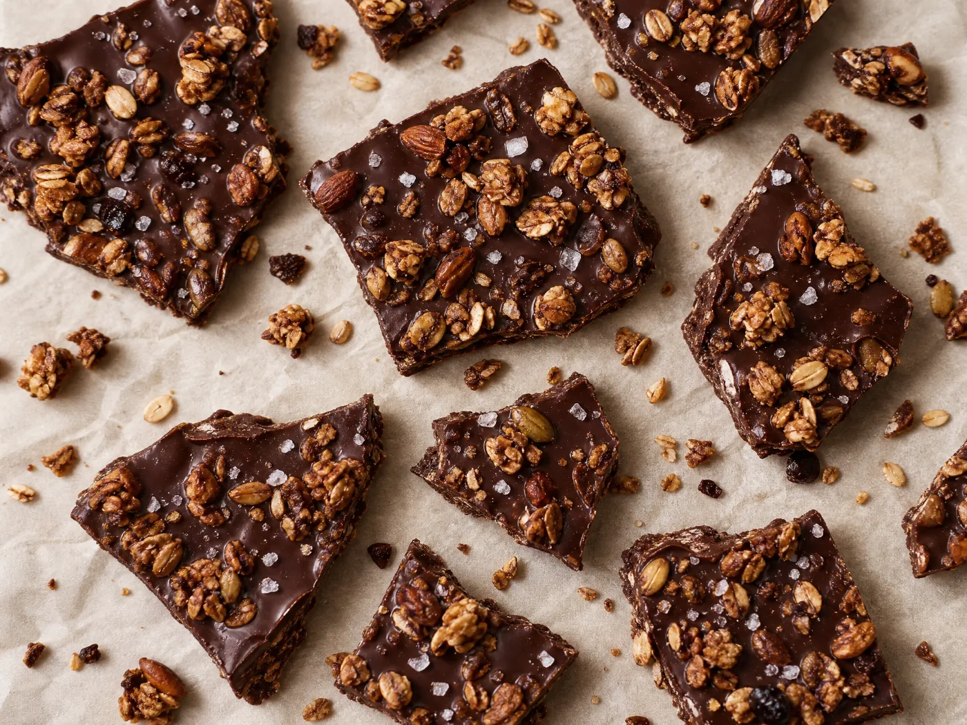 Choco Granola Bark