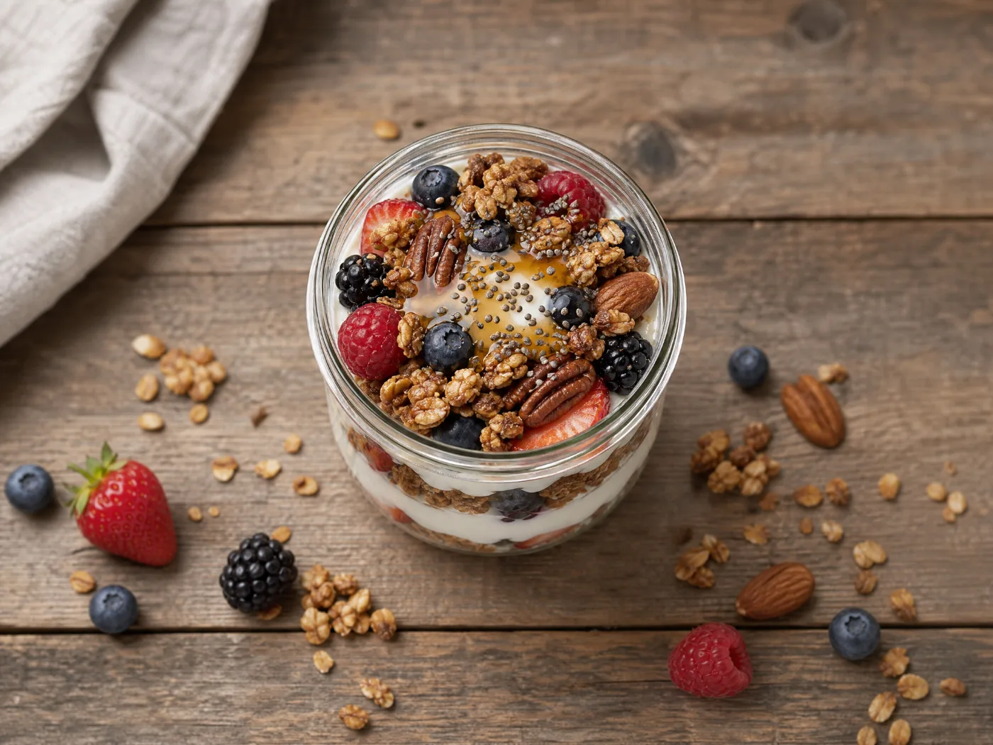 Overnight Granola Parfait